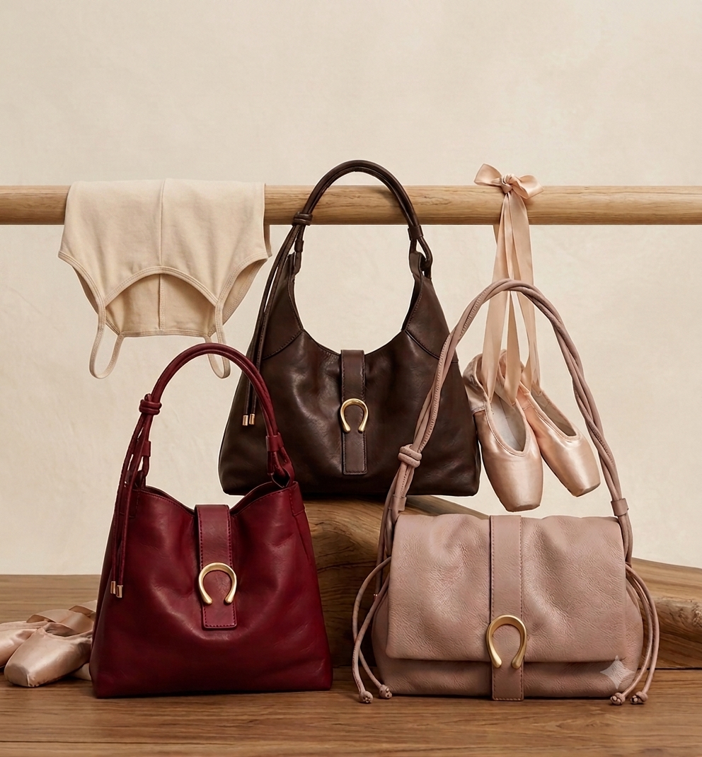 Leather bag detail